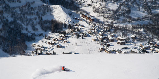 Shuttle resort Valloire