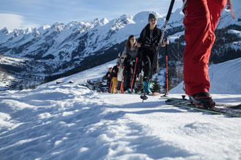 Pistes de ski station La Clusaz