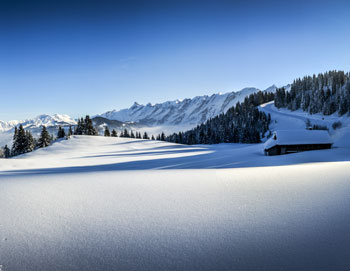 Ski de randonnée station la Clusaz