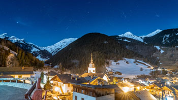 Village station Arêches-Beaufort