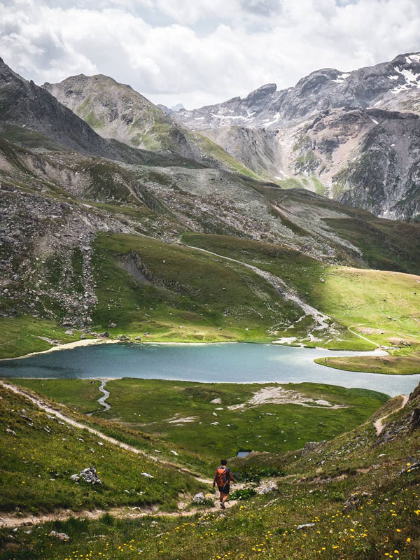 rando montagne lac cerces valloire