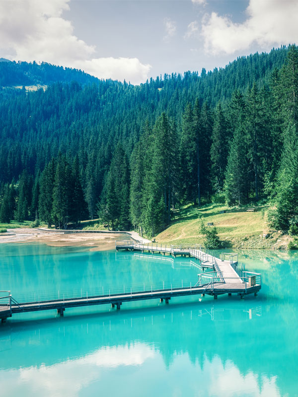 rando montagne lac de la rosière