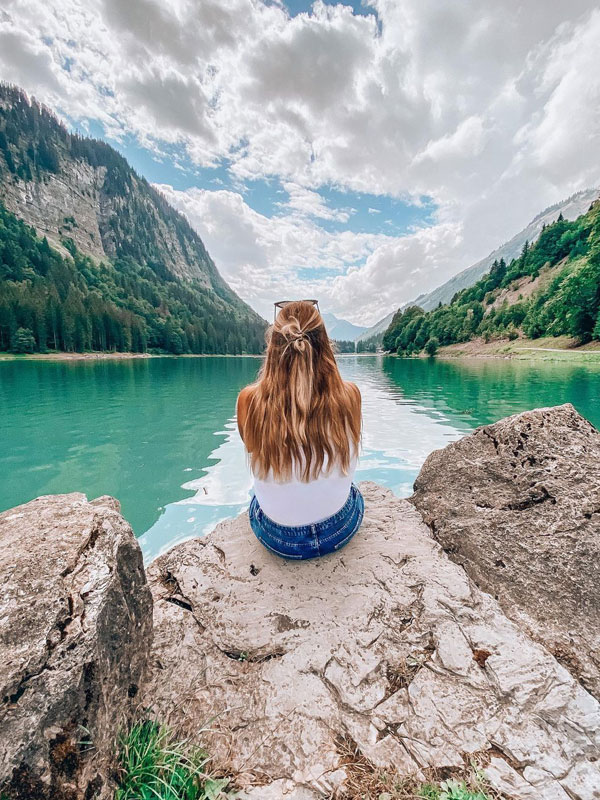 rando montagne lac montriond morzine