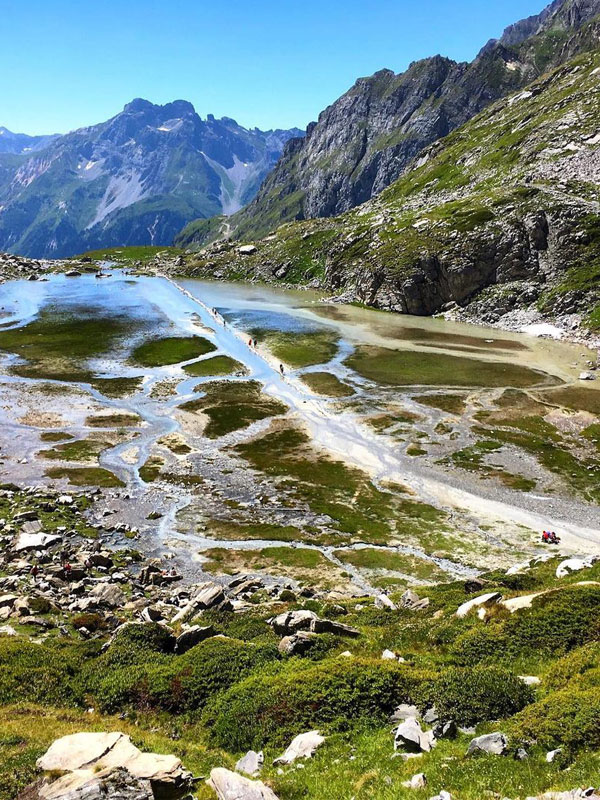 rando montagne lac des vaches